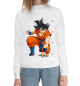Женский хлопковый свитшот Goku