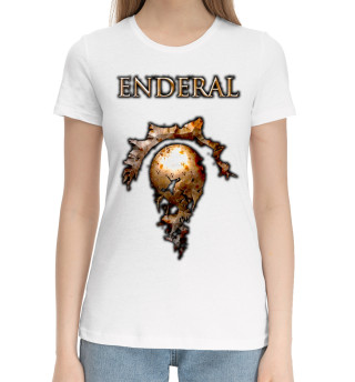 Хлопковая футболка для девочек enderal