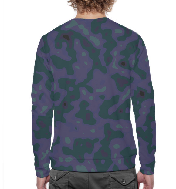 Мужской свитшот с изображением JDM цвета Белый