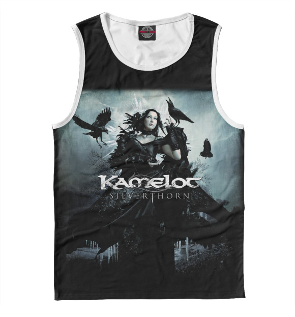 Майка для мальчика с изображением Kamelot цвета Белый