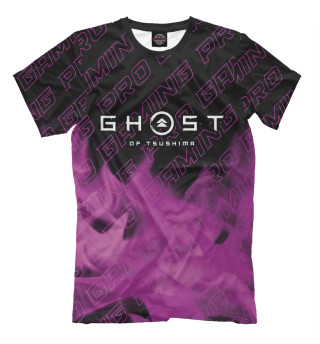 Мужская футболка Ghost of Tsushima Pro Gaming (дым)