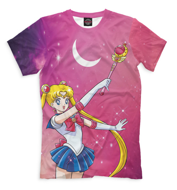 Мужская футболка Sailor Moon Eternal (коллекции Sailor Moon) за 1599 ₽  купить в интернет-магазине Print Bar (SAI-154967) ✌