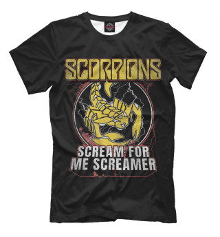 Мужская футболка Scorpions