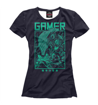 Женская футболка Gamer