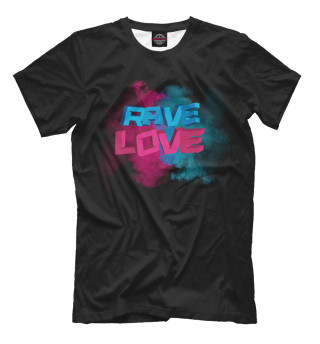 Мужская футболка RAVE LOVE
