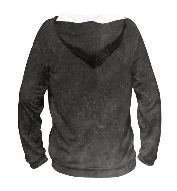 Женское худи с изображением Shoot manual (distressed) цвета Белый