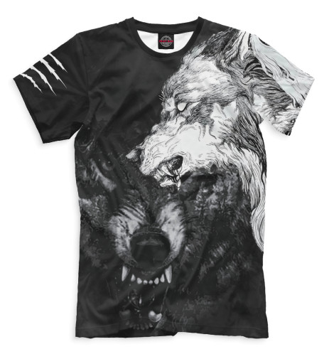 футболки print bar боевой дух символы велеса Футболки Print Bar Дух волка