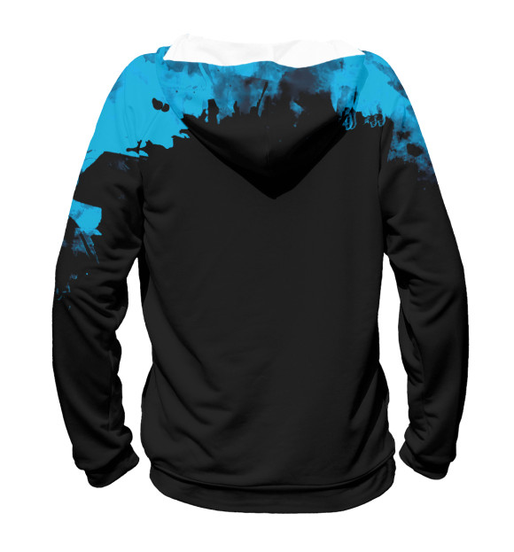 Женское худи с изображением Heart peace sign shirt! цвета Белый