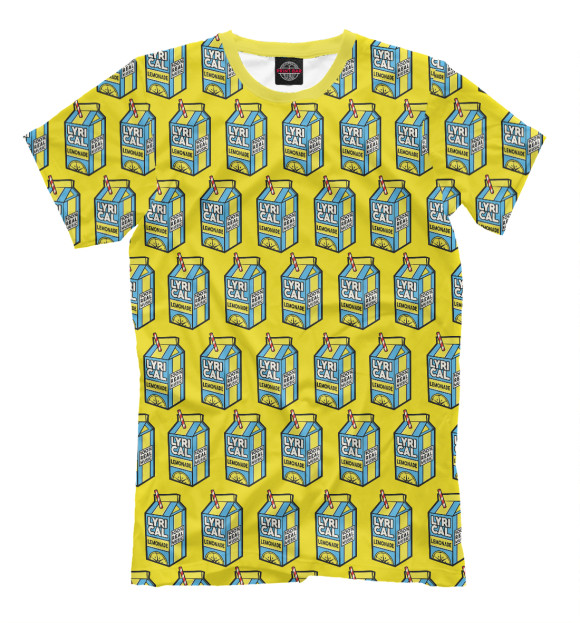 Мужская футболка с изображением Lyrical Lemonade цвета Белый