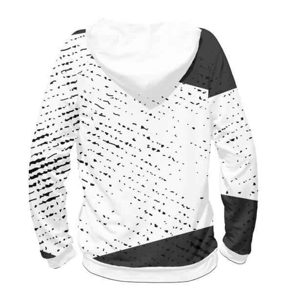 Женское худи с изображением Король и Шут цвета Белый