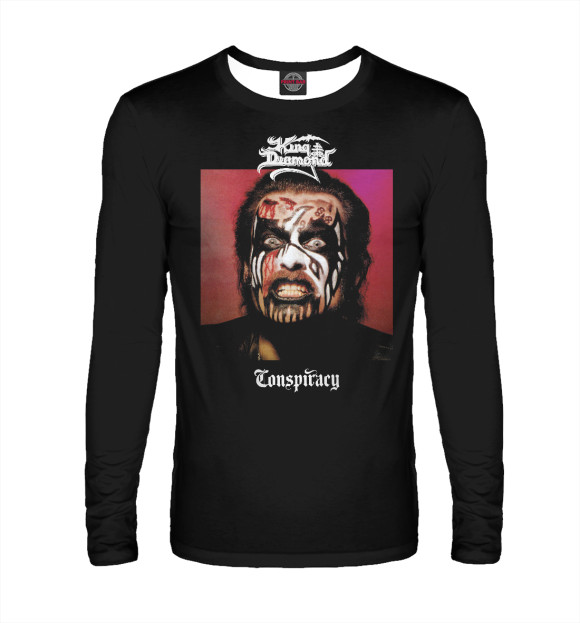 Мужской лонгслив с изображением Kingdiamond цвета Белый