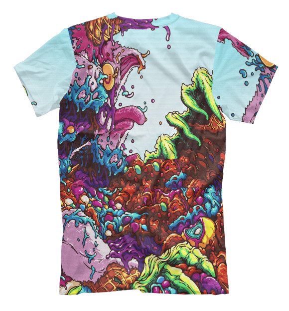 Футболка для мальчиков с изображением Hyper Beast цвета Белый