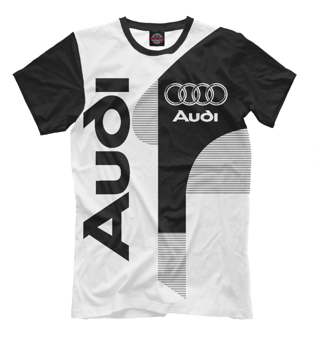 Мужская Футболка Audi, артикул: AUD-309816-fut-2