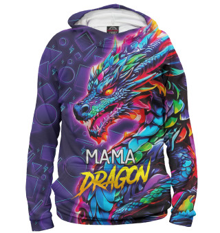 Женское худи Мама dragon