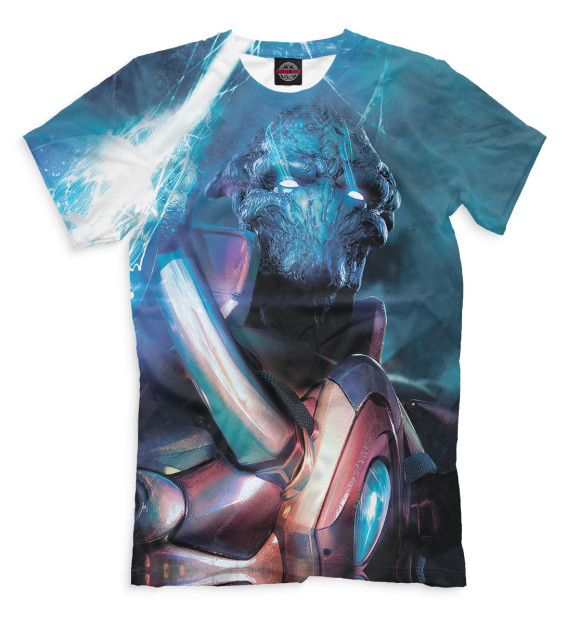 Мужская футболка с изображением StarCraft 2 цвета Белый