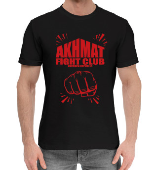 Мужская хлопковая футболка Akhmat Fight Club