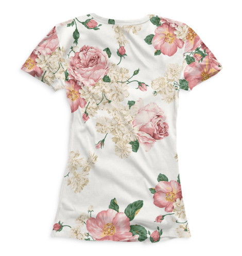 

Футболки Print Bar, Белый, Цветы