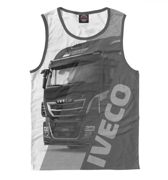 Майка для мальчика с изображением IVECO цвета Белый