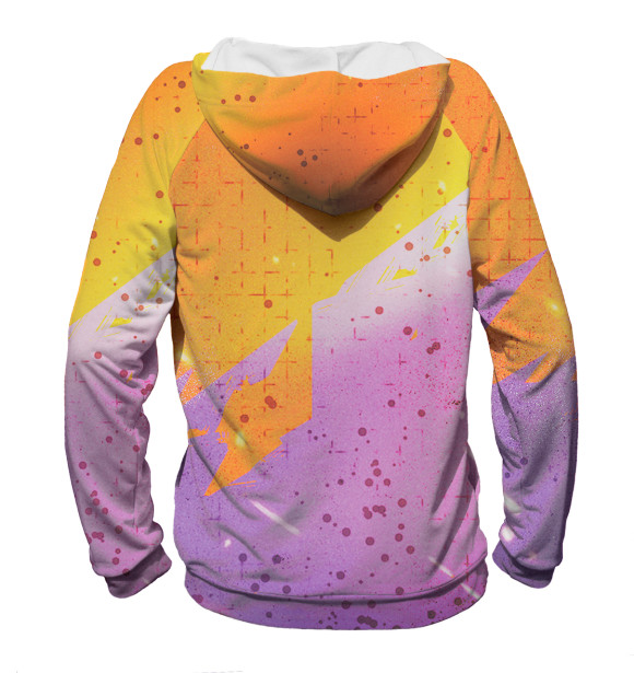 Женское худи с изображением Томас Мюллер цвета Белый