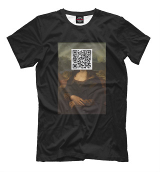Мужская футболка Мона Лиза