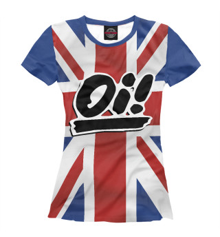 Футболка для девочек British Oi!