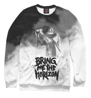 Мужской свитшот Bring Me the Horizon дым