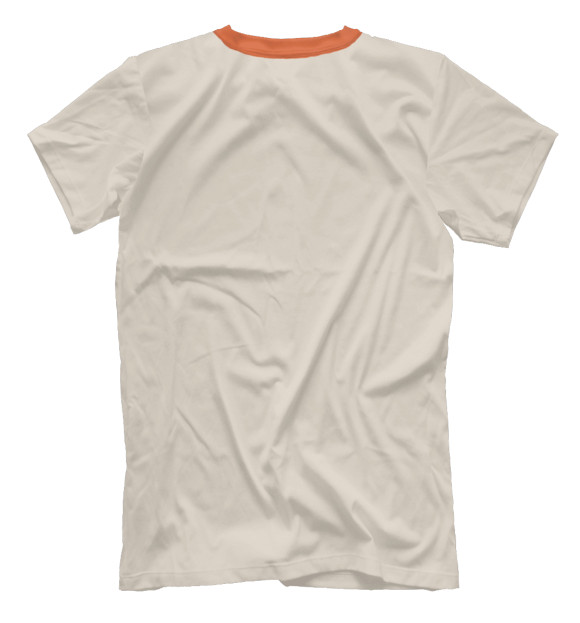 Мужская футболка с изображением Время для Вина цвета Белый