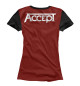 Женская футболка Accept