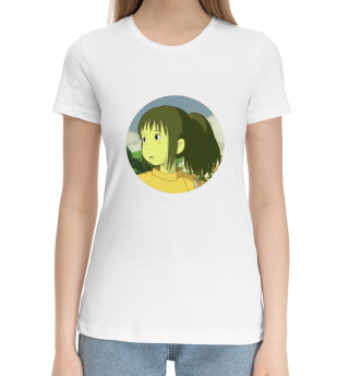 Хлопковая футболка для девочек Хаяо Миядзаки
