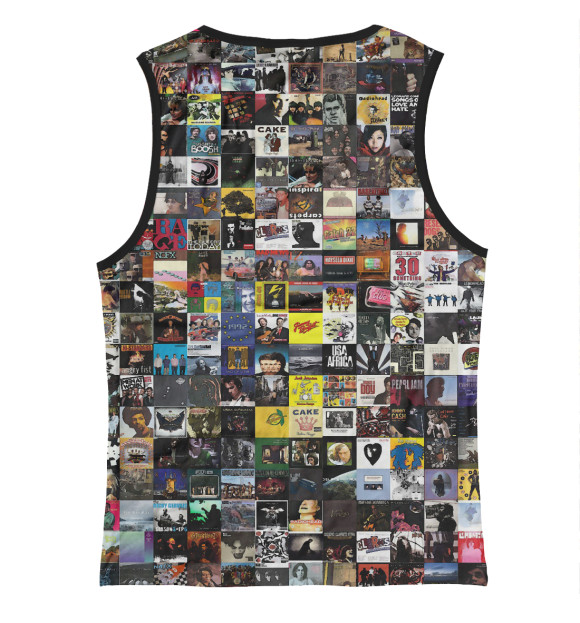 Майка для девочки с притом Все рэперы цвета Белый Майка для девочки с изображением Все рэперы цвета Белый