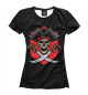 Женская футболка Пират