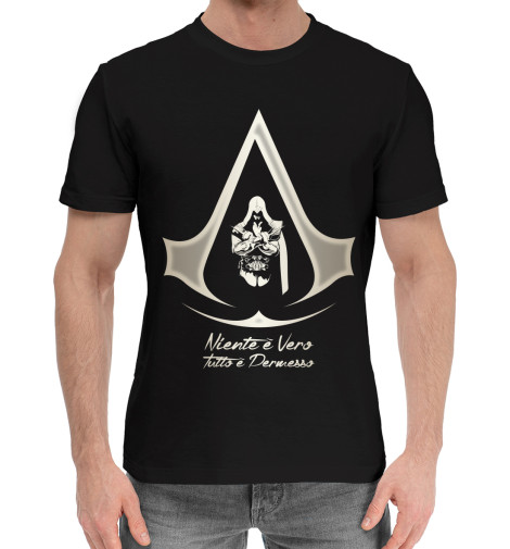 Хлопковые футболки Print Bar Assassin’s Creed