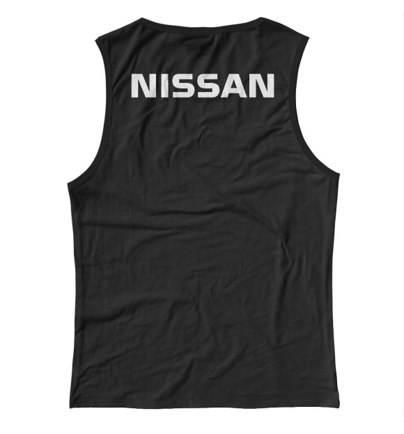 Майка для девочки с изображением Nissan цвета Белый