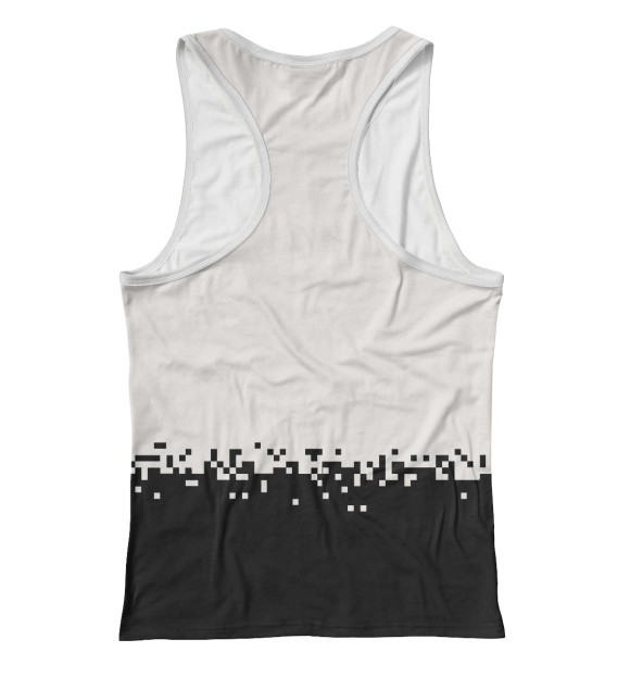 Женская майка-борцовка с изображением Bartender цвета Белый