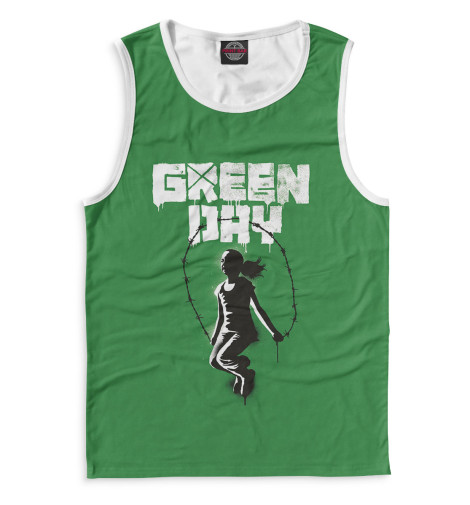 

Майки Print Bar, Белый, Green Day