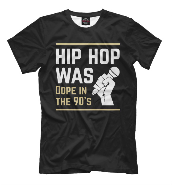 Футболка для мальчиков с изображением Dope Hip Hop цвета Белый