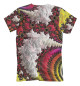 Мужская футболка Color fractal abstraction