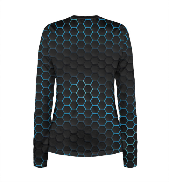 Женский лонгслив с изображением Эдгар. Brawl Stars цвета Белый