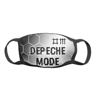 Маска тканевая Depeche Mode Glitch Light (градиент)