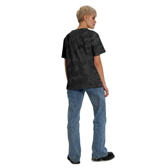 Женская футболка с изображением ФСБ цвета Белый