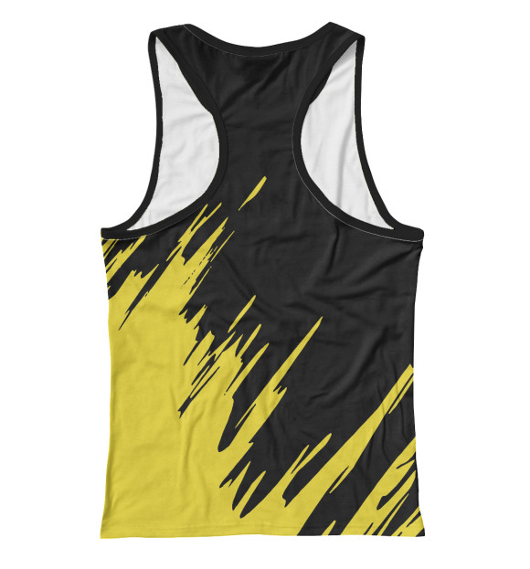 Женская майка-борцовка с изображением Nirvana цвета Белый