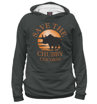 Худи для девочки Save The Chubby Unicorns