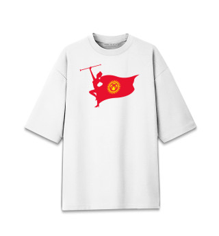 Мужская футболка оверсайз Кыргызстан