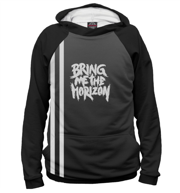 Женское худи с изображением Bring Me the Horizon цвета Белый