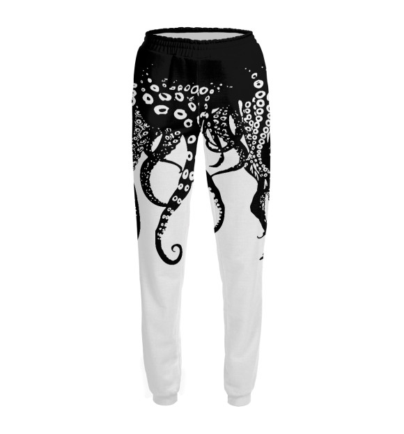 Женские спортивные штаны с изображением Hentai цвета Белый