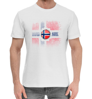 Хлопковая футболка для мальчиков Флаг Норвегии