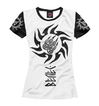 Женская футболка Символика Велеса