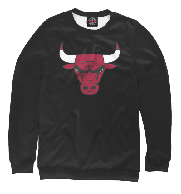 Свитшот для мальчиков с изображением Chicago Bulls цвета Белый