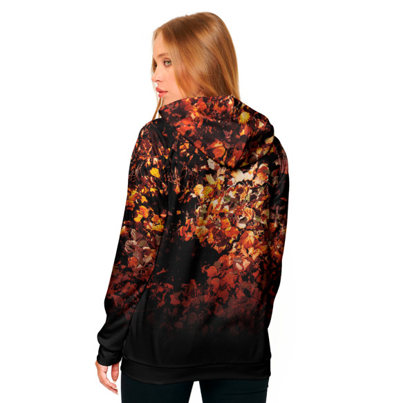 Женское худи с изображением Медведь с автоматом цвета Белый