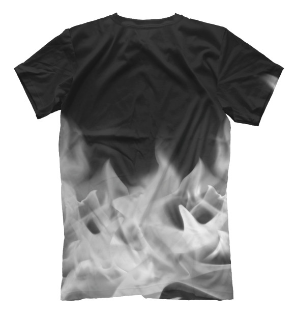 Мужская футболка с изображением Павел + Серп и Молот цвета Белый